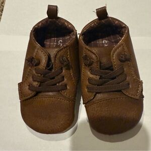 Carter's Brown Baby Walker Shoes
